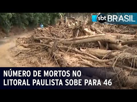 Chuva no litoral paulista - Brasil