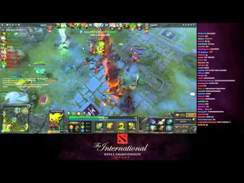 Ti4 - Fnatic vs Mouz - Rapier ending w/ chat