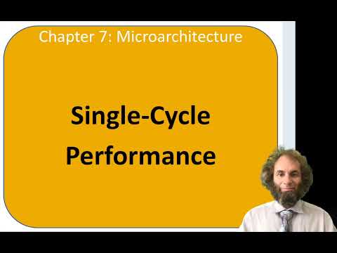 DDCA Ch7 - Part 6: RISC-V Single-Cycle Performance