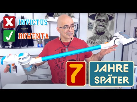 Invictus X7 7 Jahre später | Invictus vs Rowenta, welcher Akku-Staubsauger hielt durch?