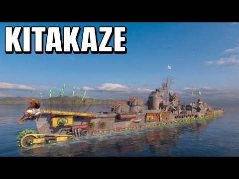 Kitakaze: 300k+ Dakka - World of Warships