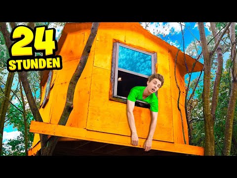 24 Stunden in einem BAUMHAUS *Wir werden überwacht*
