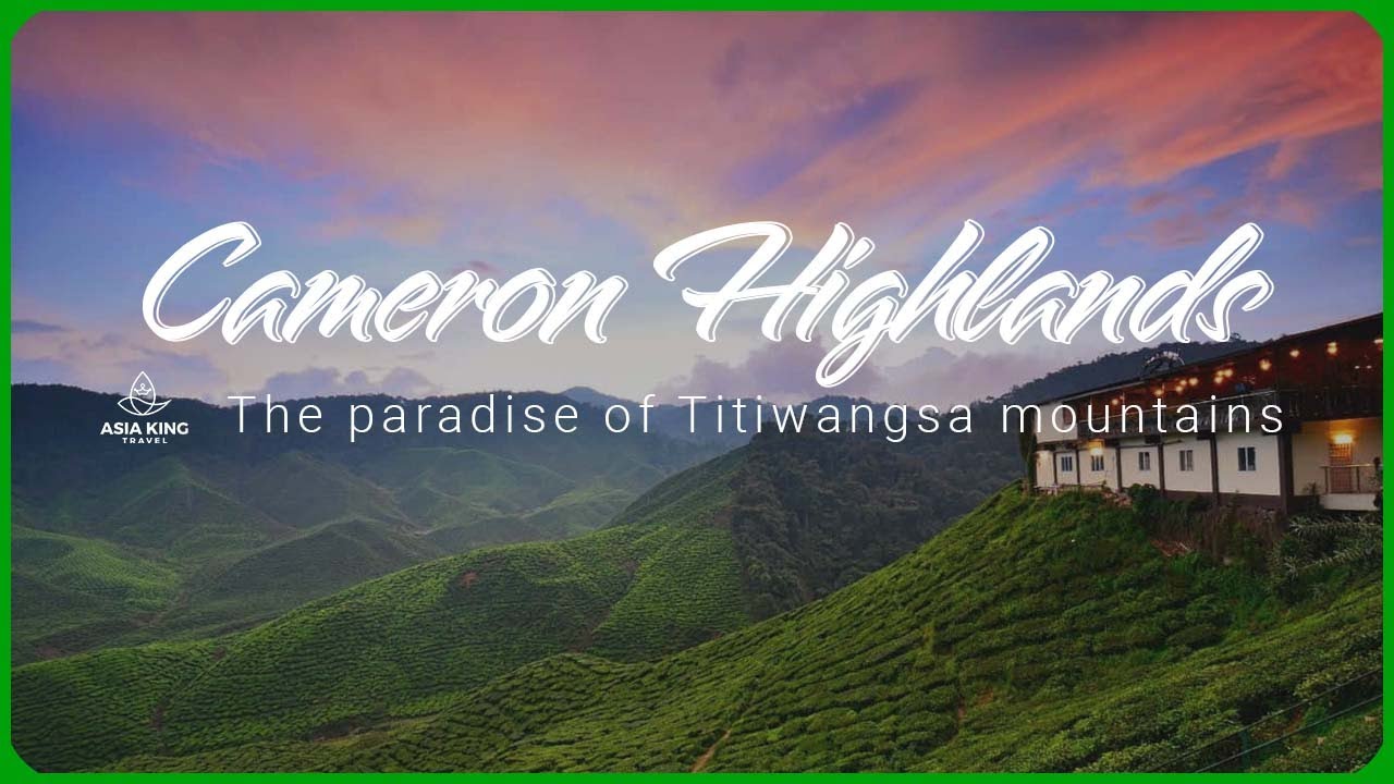 Cameron Highlands -  A Paradise of Titiwangsa Mountains in Malaysia
