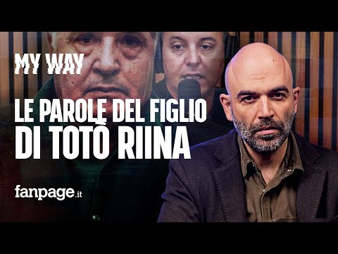 Roberto Saviano explains Totò Riina's son's plan: "To bring younger people back to Cosa Nostra."