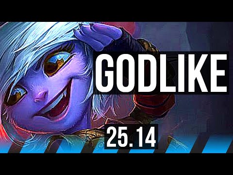 TRISTANA vs KASSADIN (MID) | 7/0/3, Godlike | EUW Diamond | 25.14
