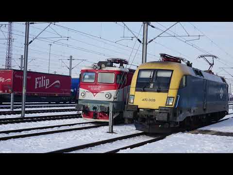 Mini railway activity in Curtici Station