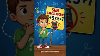 Pensa rápido! 🤔 #matematica #quiz