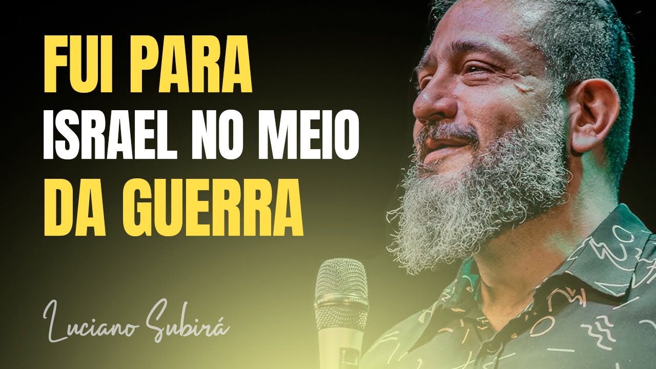 EU NÃO SABIA QUE IA ESTOURAR UMA GUERRA, MAS O DEUS QUE ME ENVIOU SIM // PASTOR LUCIANO SUBIRÁ
