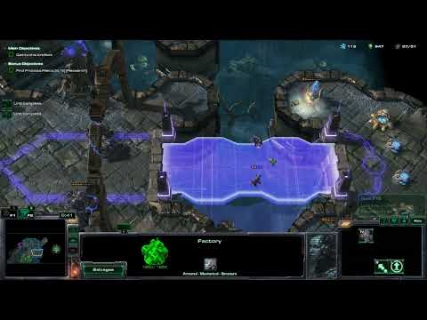 Playing StarCraft 2: Campaign Junker WoL Mission 4