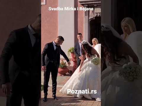 Svadba Mirka Šijana i Bojane Rodić! Sve o venčanju na youtube kanalu Poznati.rs