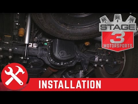 1986-2015 F-250/F-350 AFE Rear Differential Cover Install