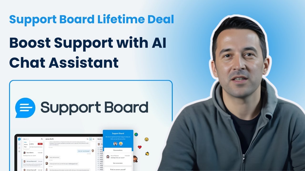 Support Board Review 2025 🔹 Best AI Chatbot + Lifetime Deal!