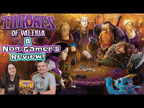 Thrones Of Valeria - A Non-Gamer's Review! @dailymagicgames| Love 2 Hate #boardgames Reviews