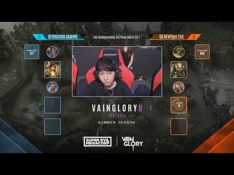 Detonation Gaming vs GG Newtype 2nd Game 1 Third Place | Vainglory 8 EA Summer Championship 2017