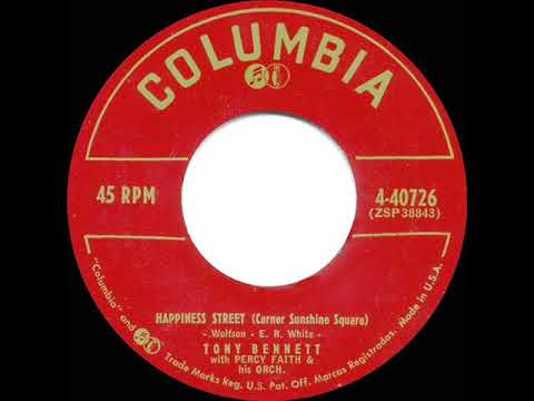 1956 HITS ARCHIVE: Happiness Street - Tony Bennett