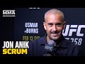 Jon Anik Media Day Scrum | UFC 258 | MMA Fighting