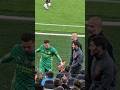 MAN CITY GOALKEEPER EDERSON KICKS OUT AFTER BEING SUBBED BY PEP: Tottenham v Manchester City