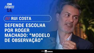 Vídeo: Rui Costa explica escolha por Roger Machado no São Paulo: “Altíssimo nível”