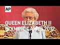 Queen Elizabeth II wishes sucess to the Olympic ...