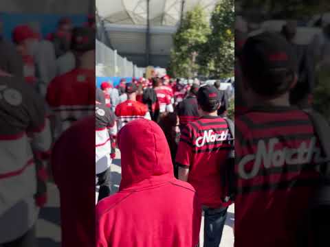 The fans journey to the Grand Final