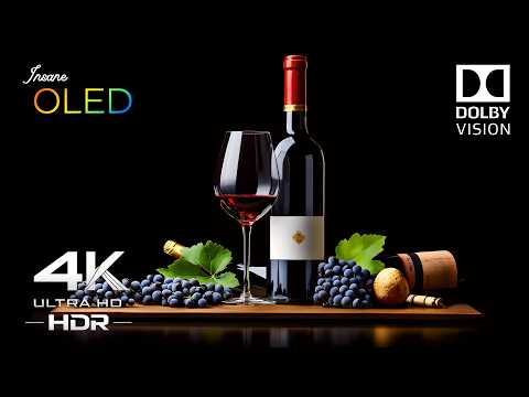 INSANE OLED BLACKS & COLORS - Dolby Vision 4K HDR 120FPS Demo Video