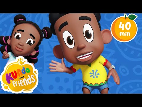 Hello Song + MORE Kunda & Friends Nursery Rhymes | Afrobeats | Kids Songs | Kids Cartoons