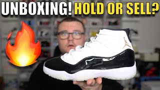 UNBOXING JORDAN 11 GRATITUDE DMP🔥 HOLD OR SELL?! THESE ARE STRAIGHT FIRE