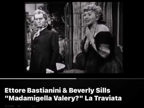 Young Beverly Sills singing Verdi’s most famous opera LA TRAVIATA