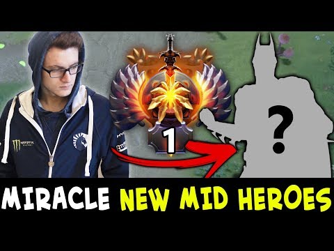 Miracle trying NEW MID HEROES — Brewmaster vs Ace Meepo