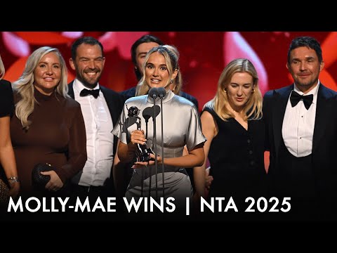 Molly-Mae wins Authored Documentary award at National TV Awards 2025!