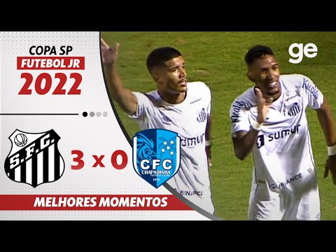 Gols e lances de Santos x Chapadinha