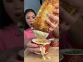 Giant Grilled Cheese Chipotle Burrito Asmr Mukbang Youtubeshorts Shorts Eatingshow
