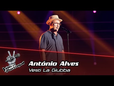 António Alves  - "Vesti La Giubba" | Prova Cega | The Voice Portugal
