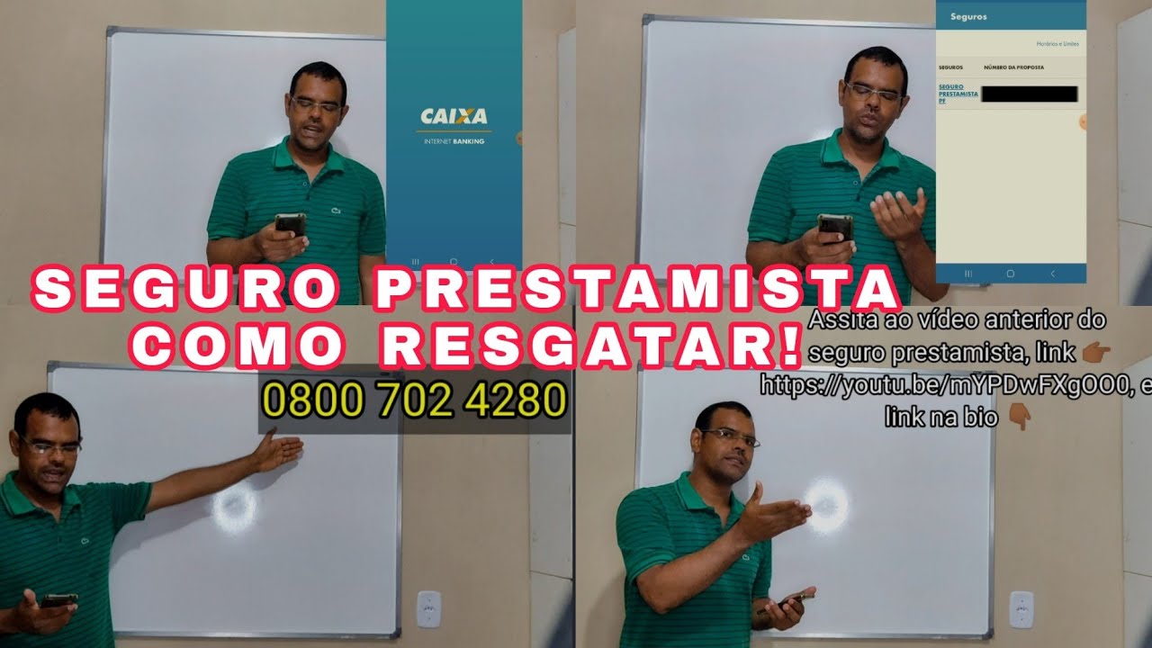 RESGATE O SEGURO PRESTAMISTA PELO APP CAIXA! CORRENTISTA DA CAIXA, RESGATE SEU SEGURO PRESTAMISTA!