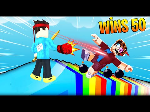 Doğru Rengi Seç Ve Düşmanlarını Yen 🔴 NiKO ile Roblox ROBLOX STAIRS OF RAGE!