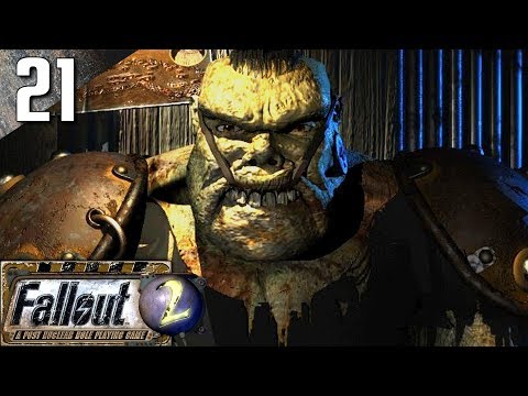 Fallout 2: 100% (Hard) Walkthrough Part 21 - Military Base (No Commentary)
