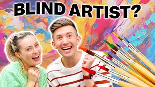 A Blind Artist Teaches Me How To Paint! Ft. Paul Castle - Blind Leading the Blind Ep. 4 Pt. 2