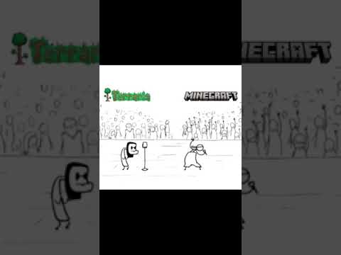 Terraria OST Vs Minecraft OST#shorts #minecraft #terraria
