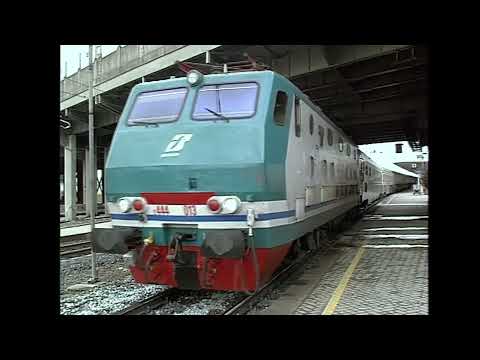 E 444 013 - IN CABINA DI GUIDA - PADOVA VERONA - 1999 -