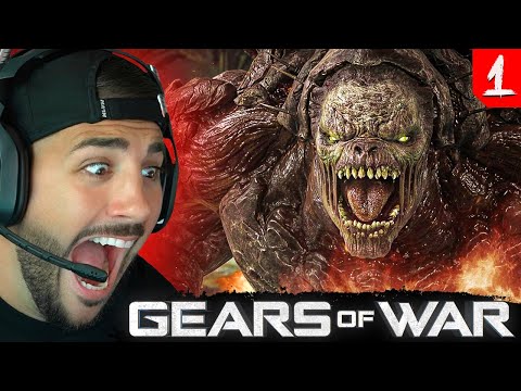 GEARS OF WAR RELOADED CAMPAIGN - INSANE DIFFICULTY (EP 1)