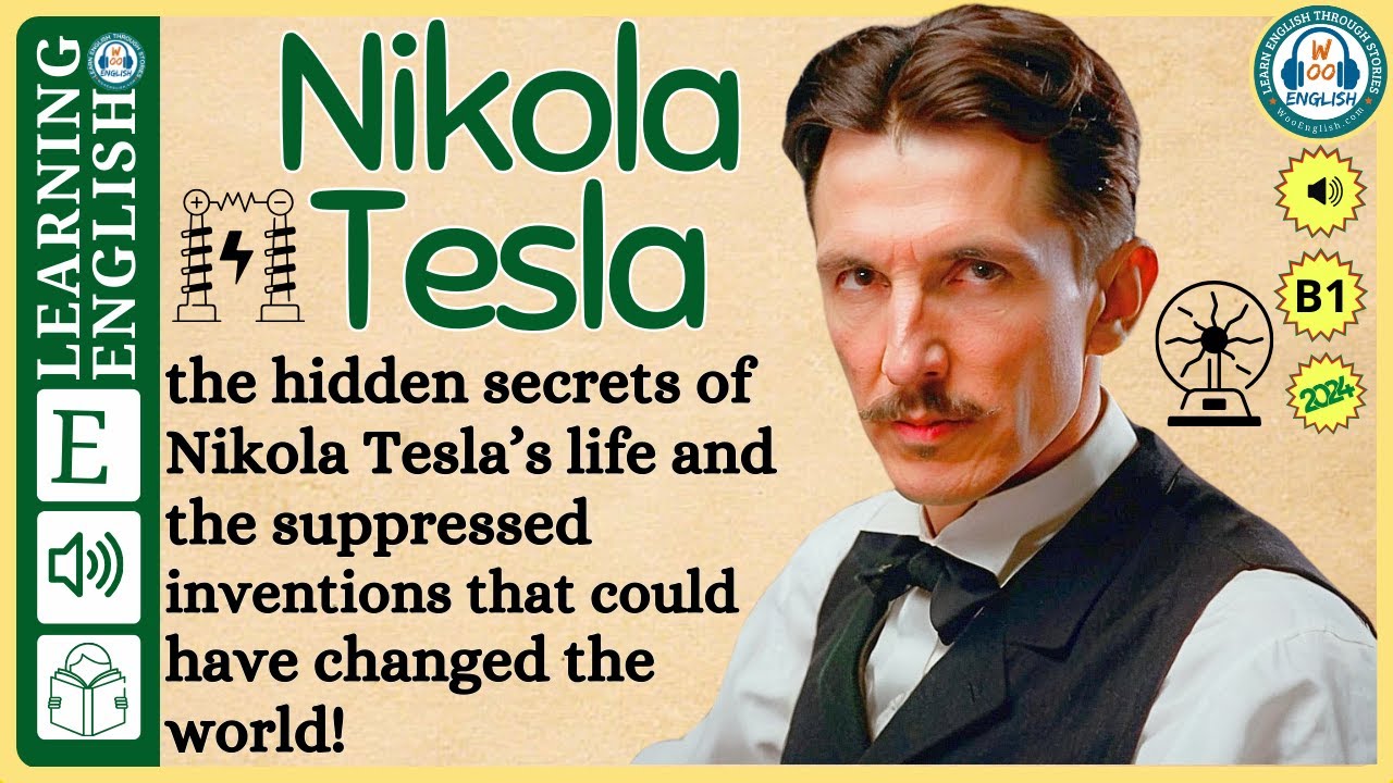interesting story in English 🔥 Nikola Tesla🔥 story in English with Narrative Story