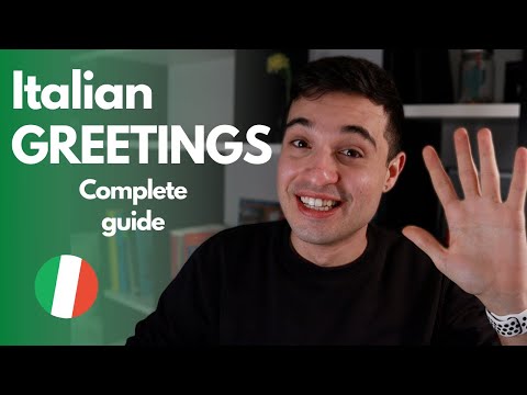 Complete Guide To Italian Greetings (Formal and Informal) | Learn Italian For Beginners 🇮🇹