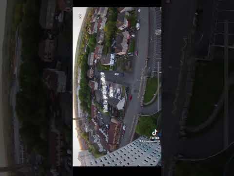 Coatbridge from sky ! DJIFPV