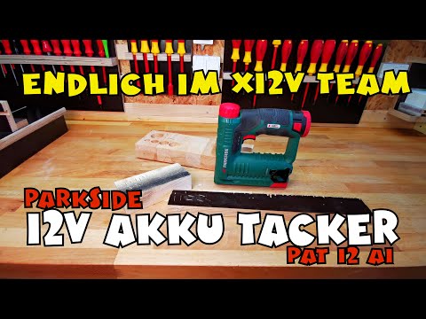 PARKSIDE® Akku Tacker X12V PAT 12 A1