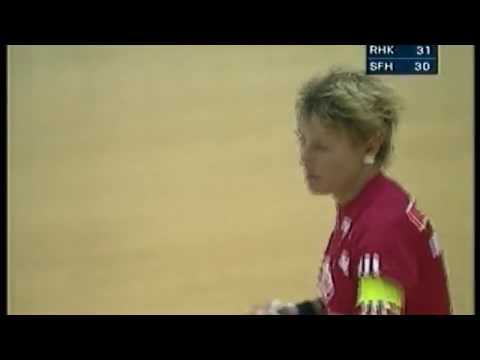 Randers HK - Slagelse FH, stilling 31-27 med 2 min. tilbage...