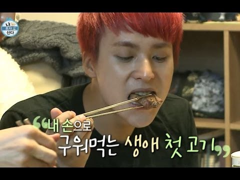 TVPP] [Yo seob (BEAST) - Cooking w / Dong woon, yoseop (BEAST) - cooking skills @ live Alone