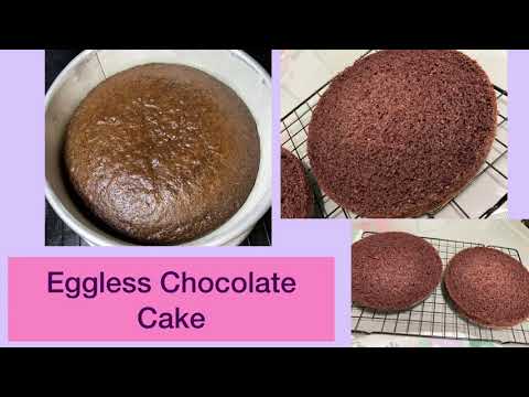 Eggless chocolate cake Recipe with all Tips and Tricks | Recipe for beginners in baking