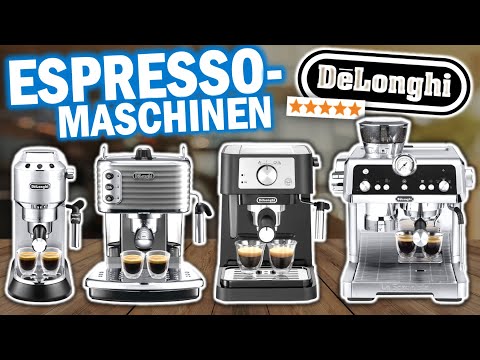 DE'LONGHI ESPRESSOMASCHINEN 2026 | Top 4 Delonghi Siebträger Espressomaschinen