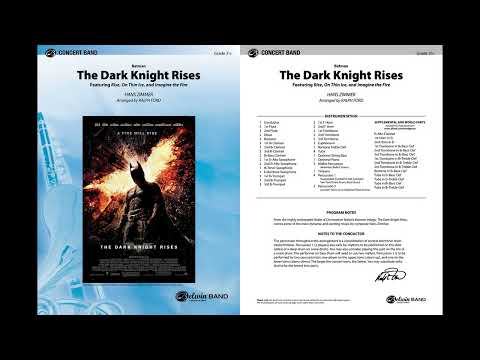 Batman: The Dark Knight Rises, arr. Ralph Ford – Score & Sound