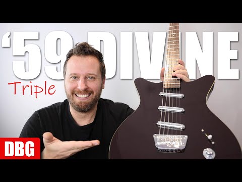 NOTHING Else Like This Guitar! - Danelectro 59 Triple Divine!